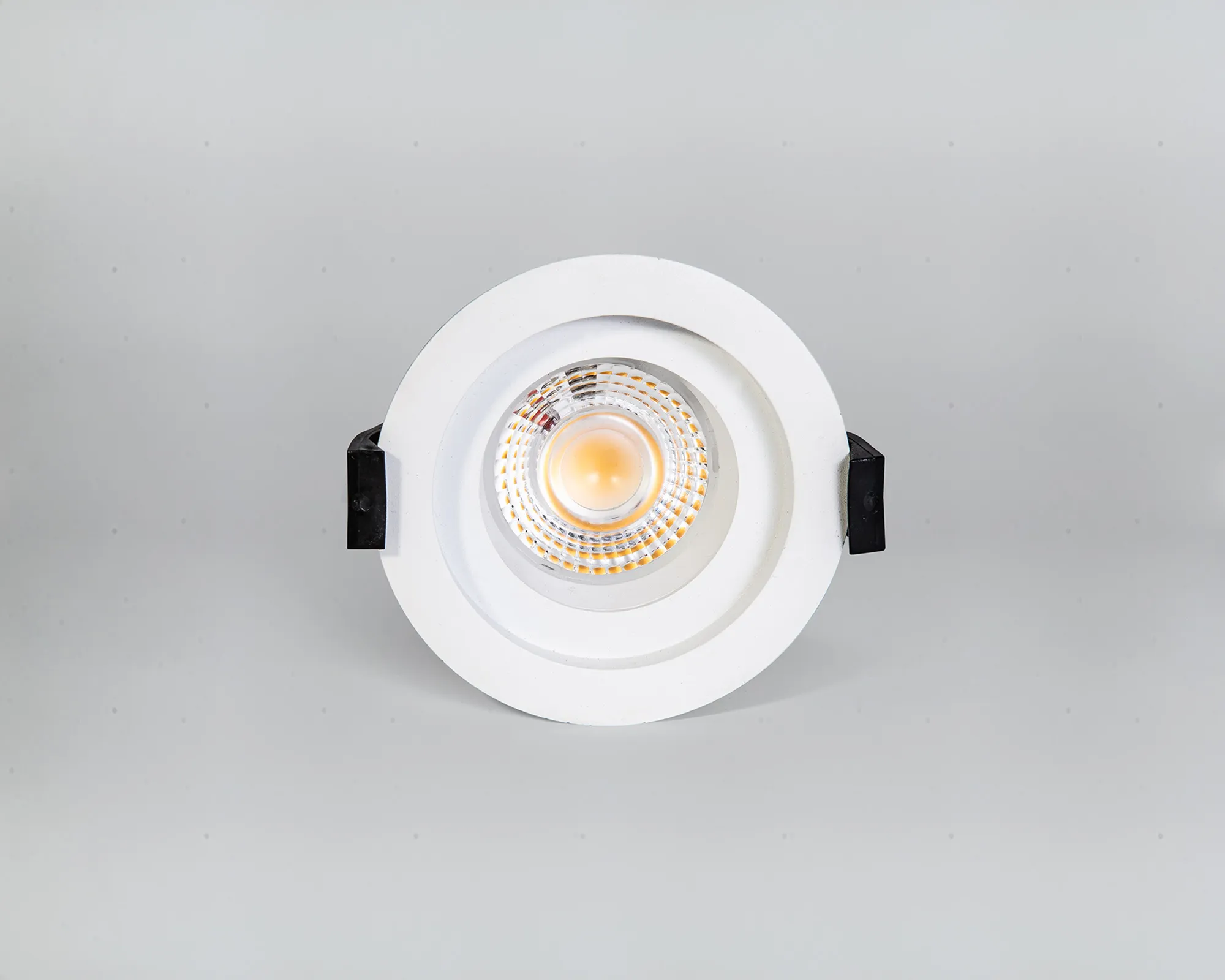 Beppe 10 Tridonic Powered 10W 2700K 710lm 36° CRI>90 LED Engine White Stepped Fixed Recessed Spotlight, IP20 DM201233  Dlux Beppe 10
